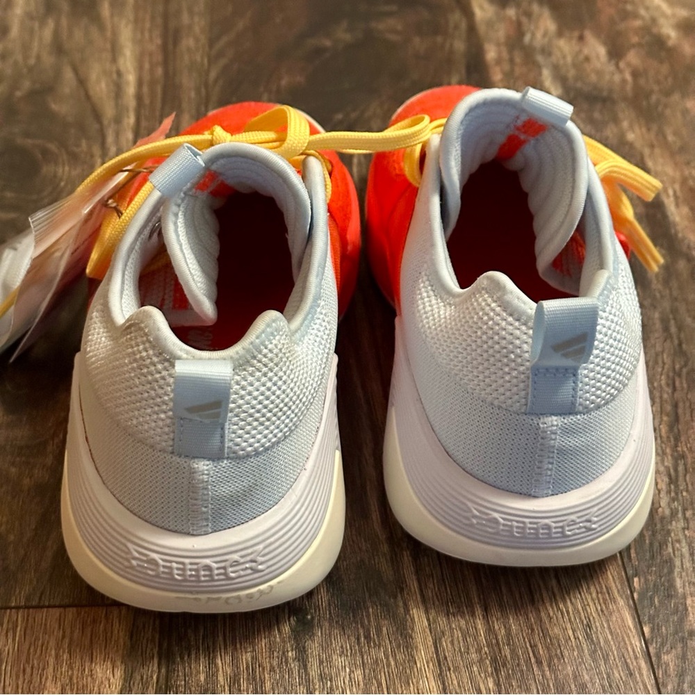 Adidas women’s SMU Exhibit select mid Basketball shoes size 7.5 BNWT - Picture 10 of 15